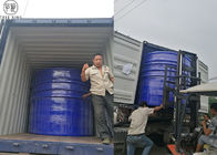 Produtos de M5000L Rotomolding, azul circular superior aberto tanque de água de um Aquaponics de 1300 galões