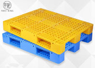 Páletes plásticas do HDPE amarelo de Rackable com 9000 libras de reciclagem da capacidade P1210