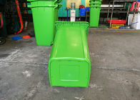Escaninhos plásticos vermelhos/do verde desperdícios, escaninho Waste do Wheelie de 240 litros para reciclar o papel