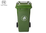 baldes do lixo pretos/azuis da rua 120Liter da grande capacidade para o general do desperdício do jardim