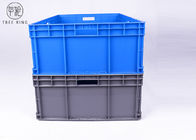 Grandes caixas de armazenamento plásticas resistentes com agregado familiar 800 * 600 * 280mm das tampas
