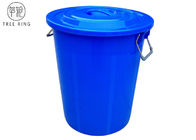 Escaninhos plásticos dos desperdícios de 35 galões grandes, lata de lixo da extra grande com punhos