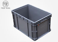 Recipientes de armazenamento plásticos resistentes empilháveis do Euro 600 * 400 * 340mm 50 litros
