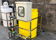 sistema automático plástico da dosagem de cloro da fábrica de tratamento da efluência 500L com bomba