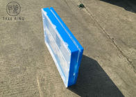 Recipiente dobrável plástico transparente com os punhos que maximizam o espaço 600 - 320