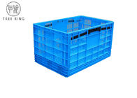 Caixa plástica dobrável quadrada, escaninhos de armazenamento plásticos dobráveis 600 * 400 * 340 milímetros
