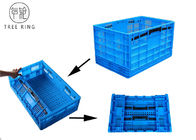 Caixa plástica dobrável quadrada, escaninhos de armazenamento plásticos dobráveis 600 * 400 * 340 milímetros