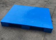 Do HDPE contínuo da parte superior lisa da plataforma do Euro páletes plásticas, patins 1010 do plástico de polietileno do FP