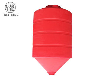 Produtos totais de Rotomolding do dreno, tanques plásticos CPT1500L da lavagem da parte inferior do cone recicláveis