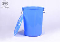 Escaninhos plásticos dos desperdícios dos agregados familiares de B280L, cubeta redonda do armazenamento com a tampa para a coleção