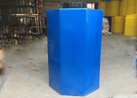 De tanque de armazenamento plástico da água da irrigação do molde rotatório prova água azul/branca