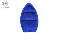 Barco de enfileiramento plástico de B2M, motor externo pequeno de LeisureWith do barco plástico de LLDPE