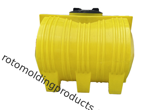 Tanques de armazenamento de água elípticos horizontais rotomoldados personalizados de 500L para coleta de água da chuva