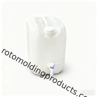 Jerrican de plástico de 15 litros com alça moldada para fácil manuseio e armazenamento durável de água