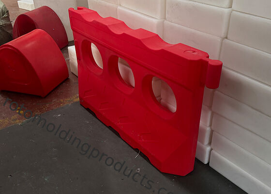 Fabricante Rotomolding Custom Rotational Molding Barreira de Tráfego Para Estrada de Segurança de Construção