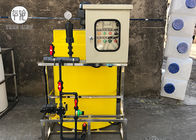 sistema automático plástico da dosagem de cloro da fábrica de tratamento da efluência 500L com bomba