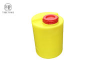 Cor amarela tanque de dose químico poli superior da abóbada de 13 galões para o tratamento da água refrigerando