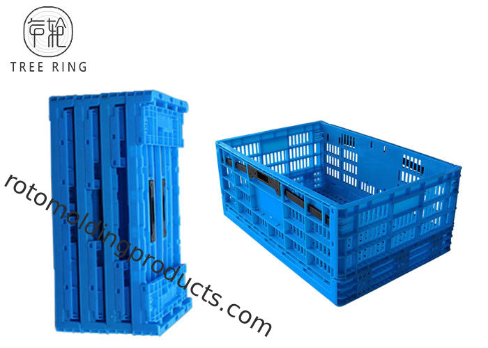 Caixas de armazenamento de dobramento do grande grande plástico para casas/restaurantes 600 * 400 * 250