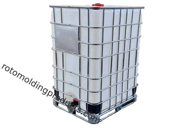 1500 litros Ibc Contêineres de granéis intermediários 1200*1100*1165mm para armazenamento e transporte de produtos químicos