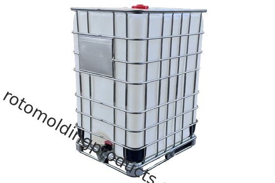 1500 litros Ibc Contêineres de granéis intermediários 1200*1100*1165mm para armazenamento e transporte de produtos químicos